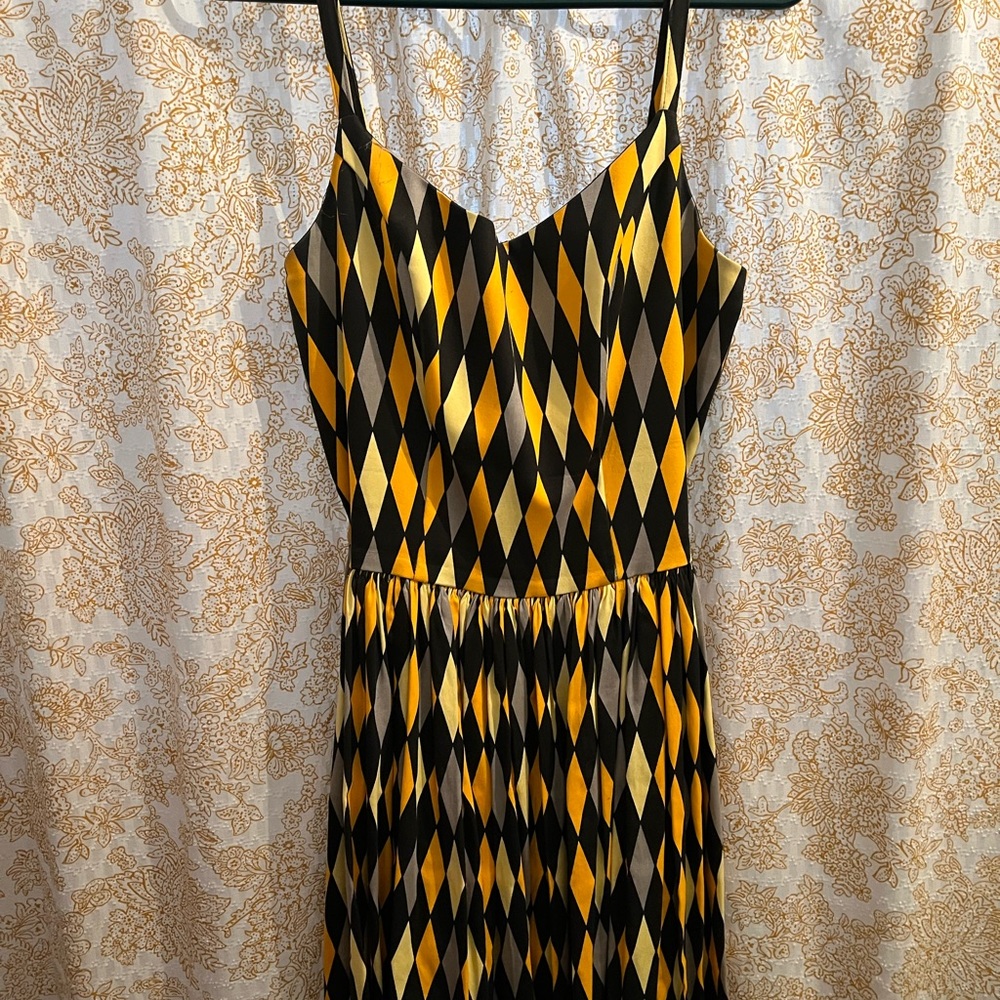 PUG House dress in Yellow
